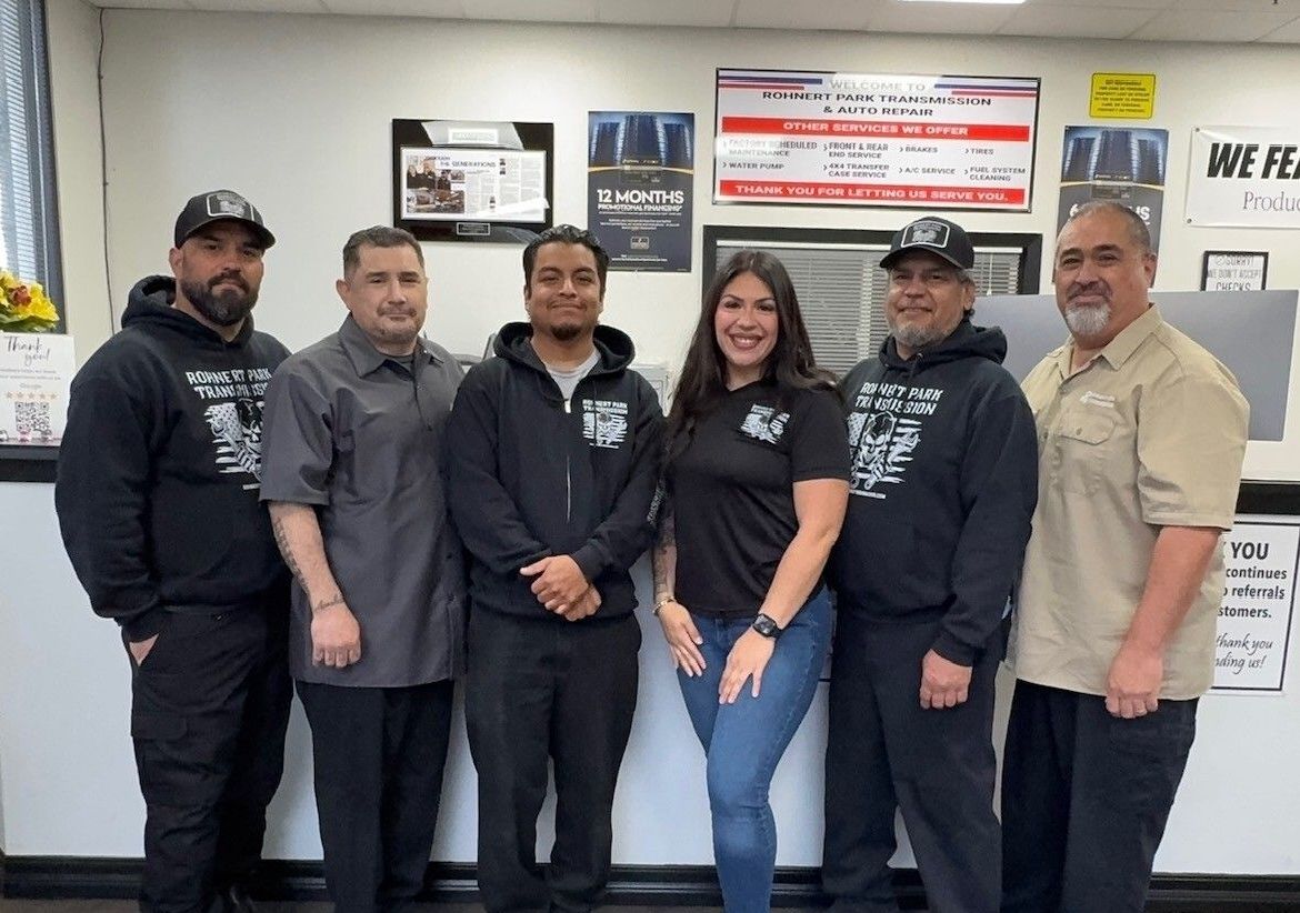 Rohnert Park Transmission team in office